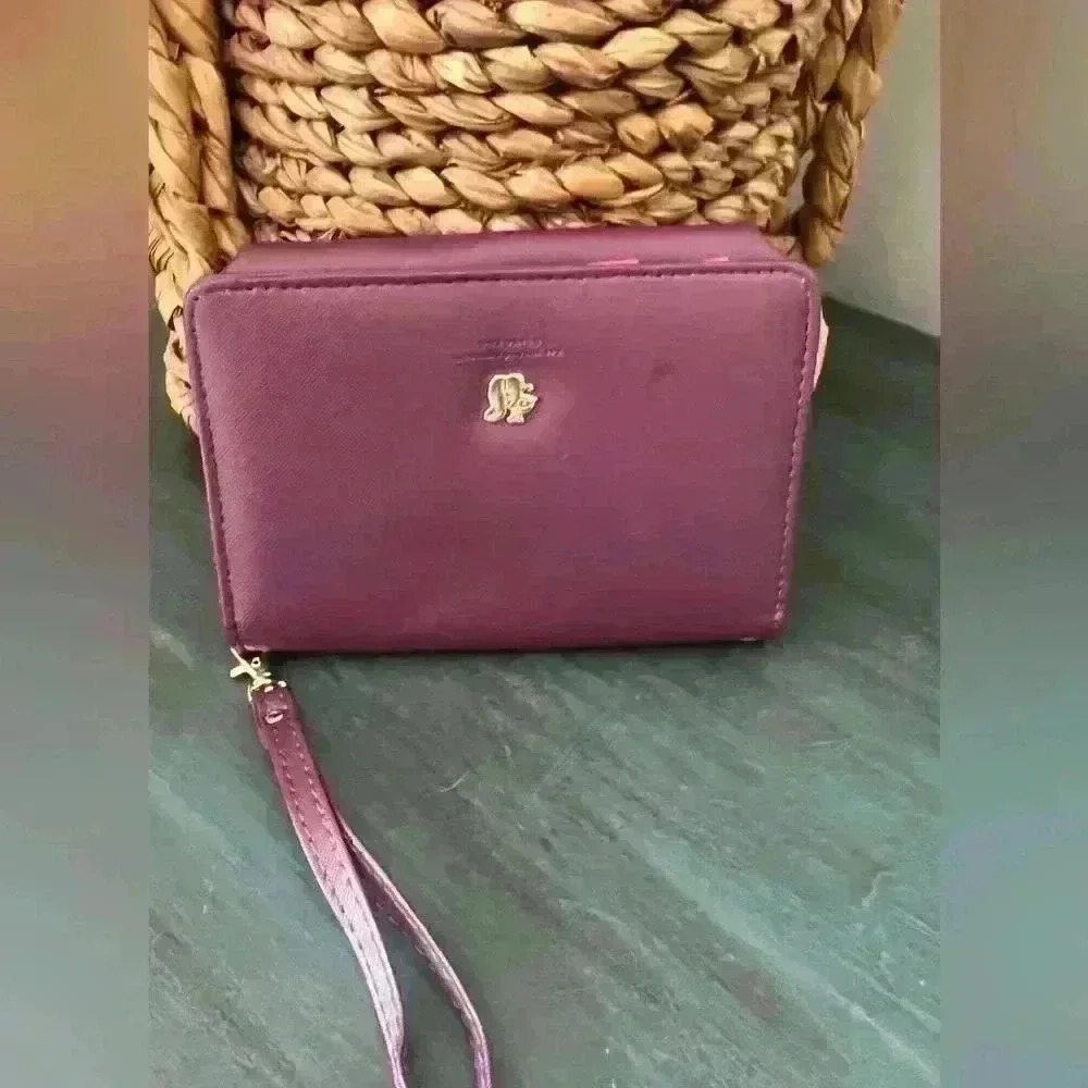 Burgundy wallet